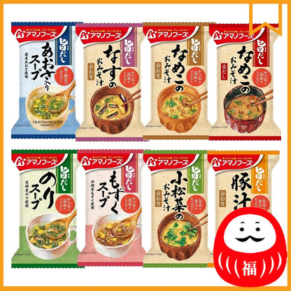 Japan Amano Foods Delicious Dashi Miso Soup JB
