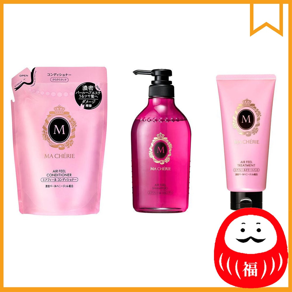 Japan Ma Cherie Air Feel EX - Shampoo / Conditioner / Treatment JB
