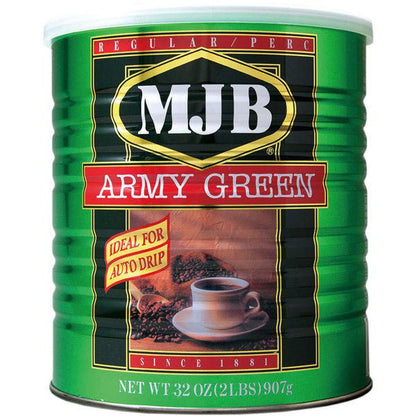 Japan MJB Army Green Drip Coffee / Powder JB