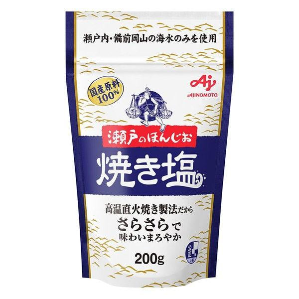 Japan Ajinomoto Seto Honjio grilled salt 200g / 100g JB