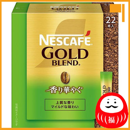 Japan Nestle Japan Nescafe Gold Blend Decaffeinated/Stick coffee/Stick coffee with deep flavor/flavorful aroma JB