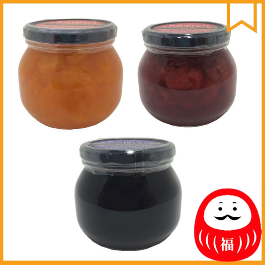 Japan Seijo Ishii 60% Fruit Jam - Apricot / Strawberry / Blueberry JB