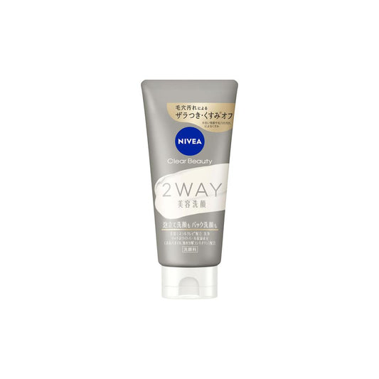 Japan Kao Nivea Clear Beauty 2 Way Beauty Face Wash 120g