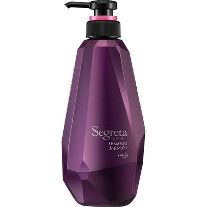 Japan Kao Segreta Shampoo Manage Unruly Hair / Soft and Light (Bottle 430ml / Refill 340ml)