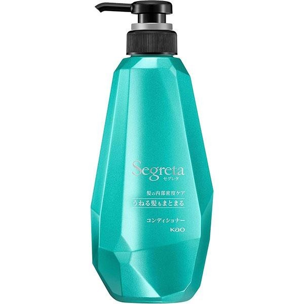 Japan Kao Segreta Conditioner Manage Unruly Hair / Soft and Light (Bottle 430ml / Refill 340ml)