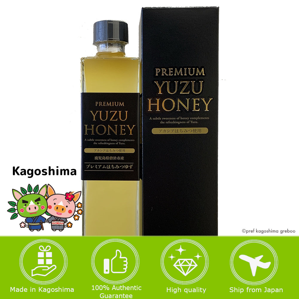 Japan Kagoshima Mecenat Shokusai Center Premium Honey Yuzu 375ml