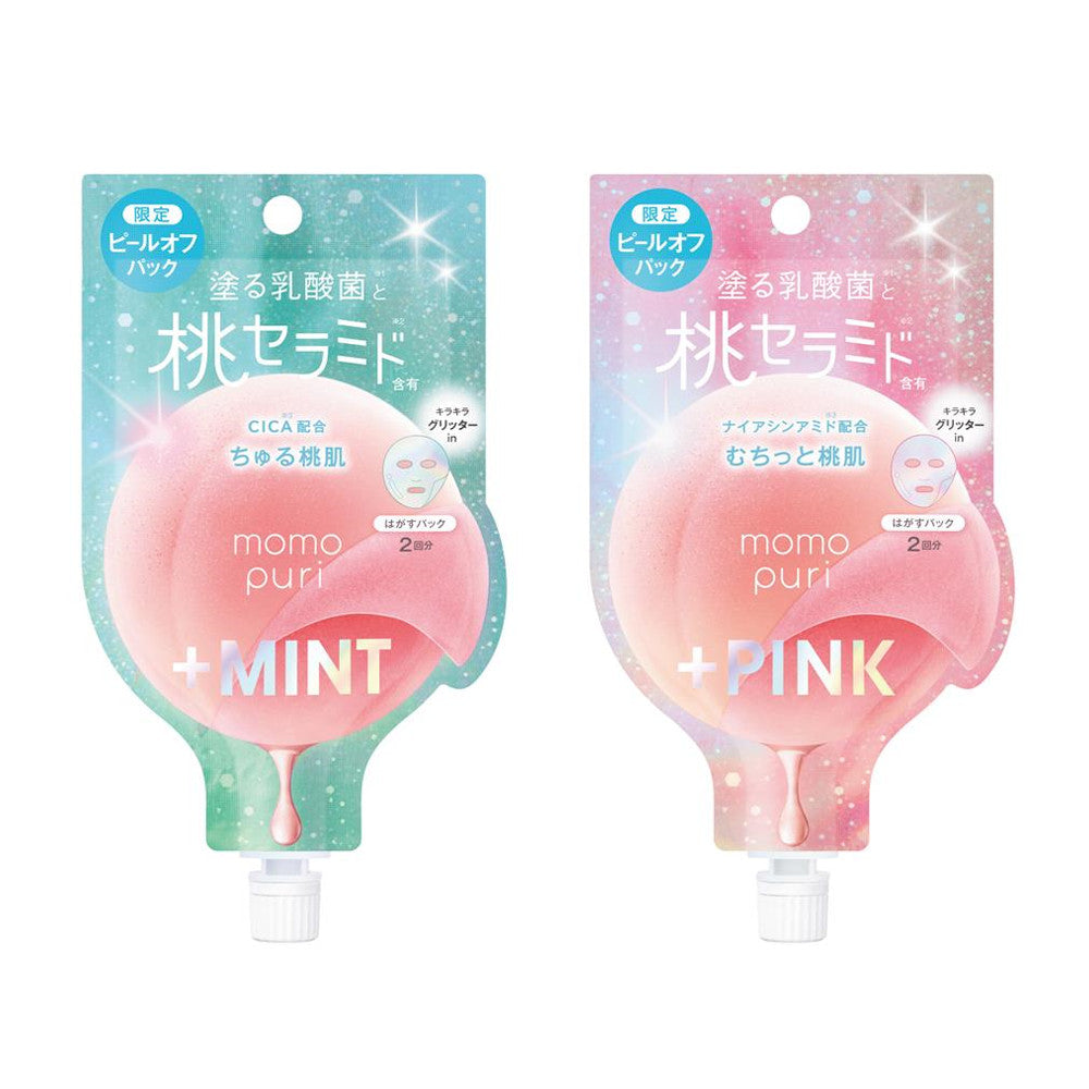 Japan BCL Momopuri Fresh Peel-Off Pack Plus Mint / Plus Pink 15ml