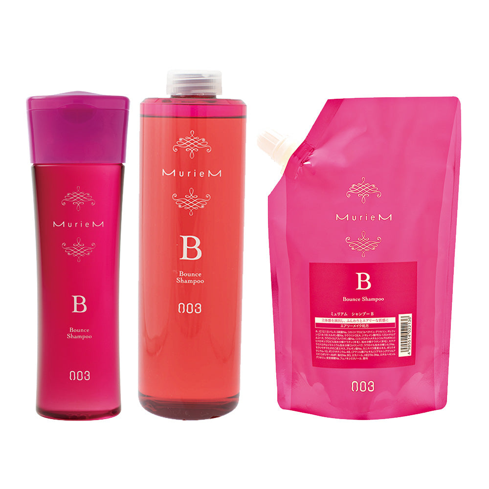 ［In stock］ Number Three 003 Muriem Bounce Shampoo B (250mL / 550mL / 660mL)