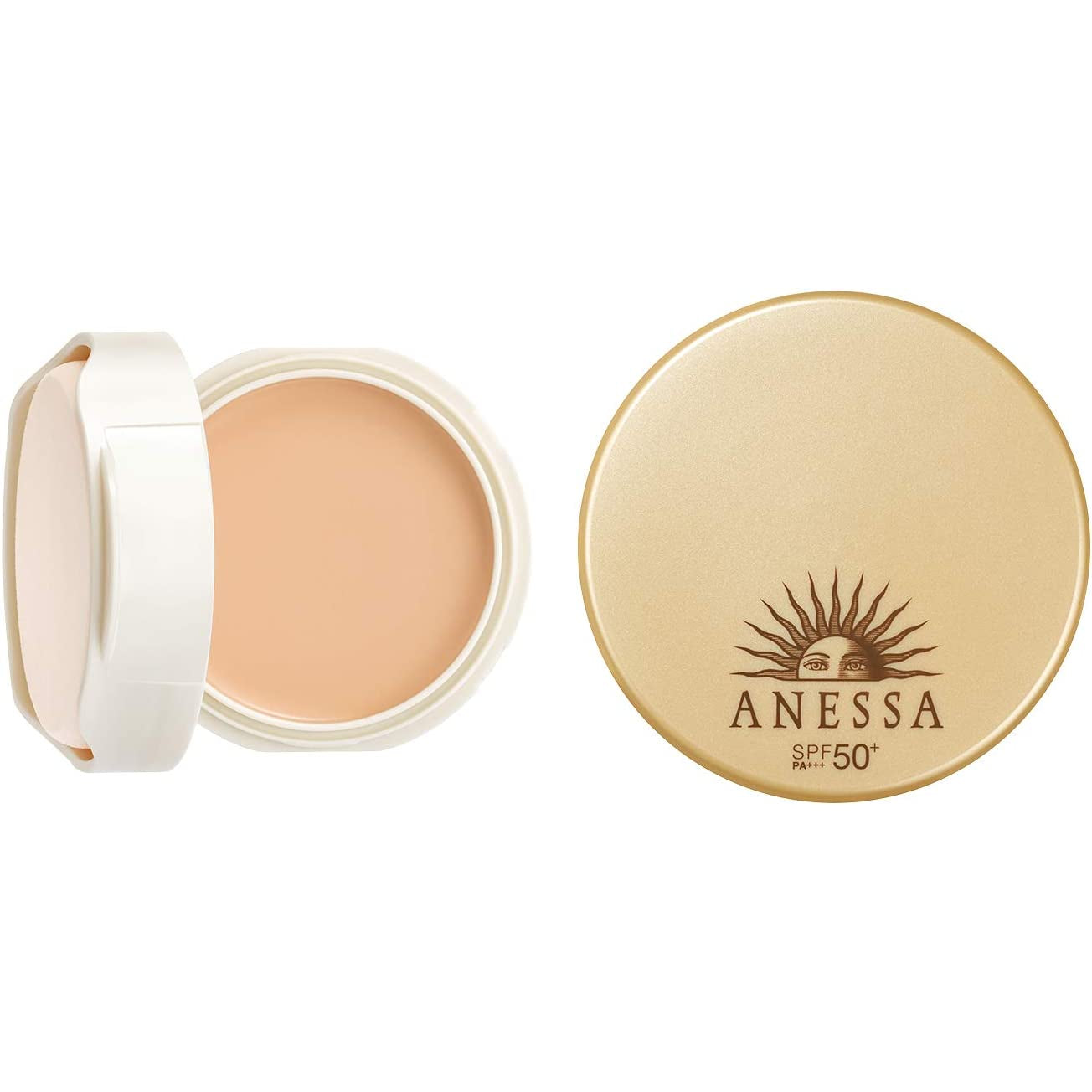 Anessa All-in-One Beauty Pact SPF50+/PA+++ - 1 Slightly Lighter Ochre / 2 Medium Lightness Ochre