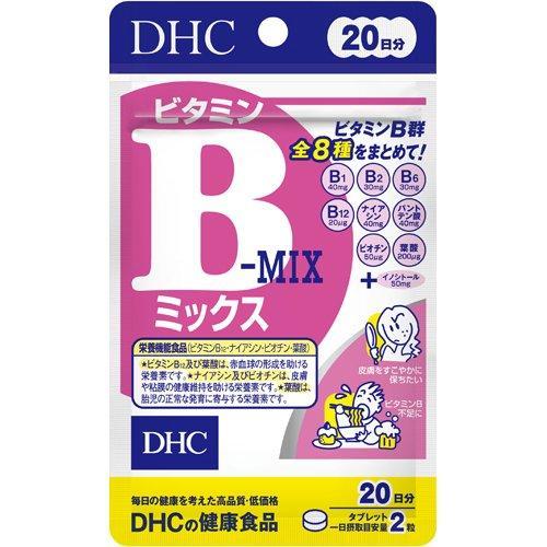 DHC Vitamin B Mix Supplement, 40 capsules for 20 days / 120 capsules for 60 days