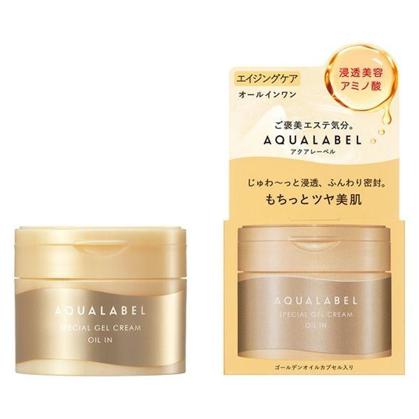 ［In stock］ SHISEIDO Aqualabel All in One Special Gel Cream EX Oil In 90g