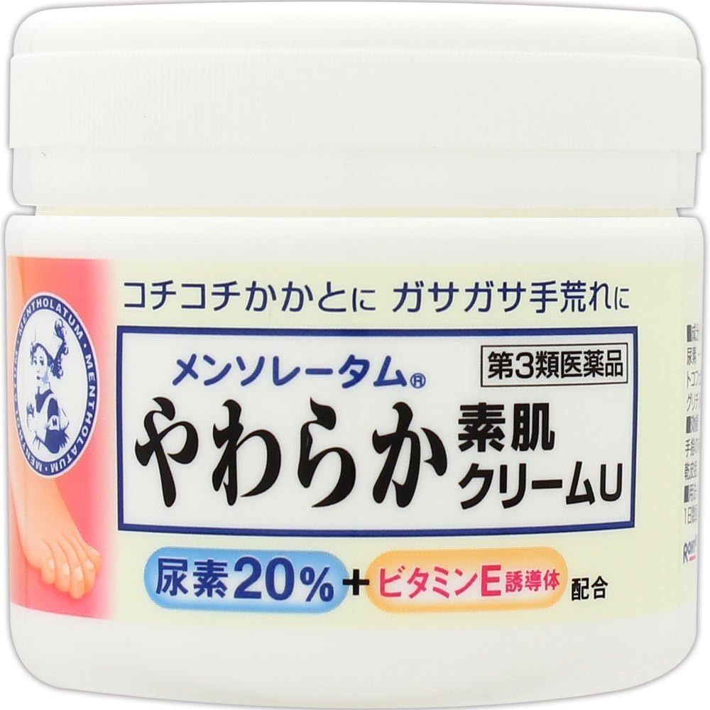 Rohto Mentholatum Yawaraka Suhada Cream U 90g