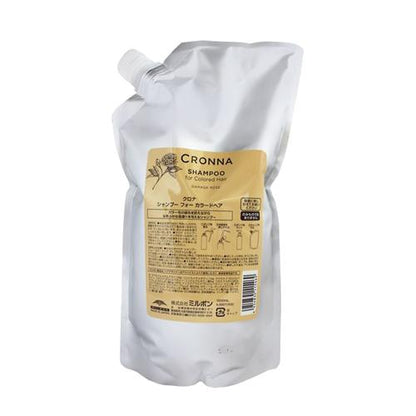 ［In stock］ Milbon CRONNA SHAMPOO Colored Hair Shampoo 1000ml / Treatment 1000g