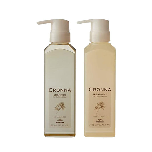 ［In stock］ Milbon CRONNA SHAMPOO Colored Hair Shampoo 360ml / Treatment 360g