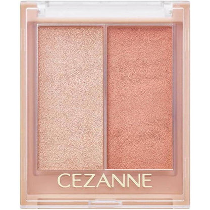 Cezanne Face Glow Color - 01 Apricot Glow / 02 Rose Glow (5.9g)