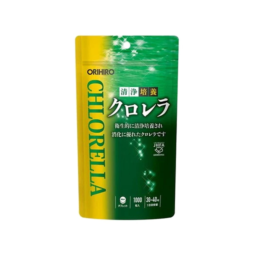 ［In stock］ ORIHIRO Clean Culture Chlorella 1000 grain Supplement