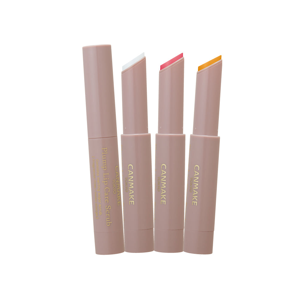 ［In stock］ CANMAKE Plump Lip Care Scrub Clear / Clear Pink / Mikan Yellow