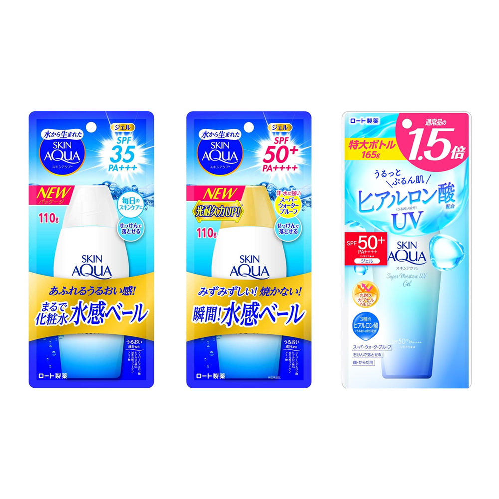 Rohto Skin Aqua UV Moisture Gel - SPF35 / SPF50+