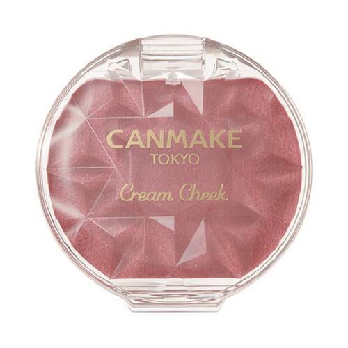 Ida Laboratories CANMAKE Cream Blush - Sweet Apricot/Almond Terracotta/Caramel Latte/Tangerine Tea/Clear Red Heart