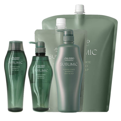 ［In stock］ Shiseido Sublimic Fuente Forte Shampoo ( OILY SCALP ) Bottle / Refill