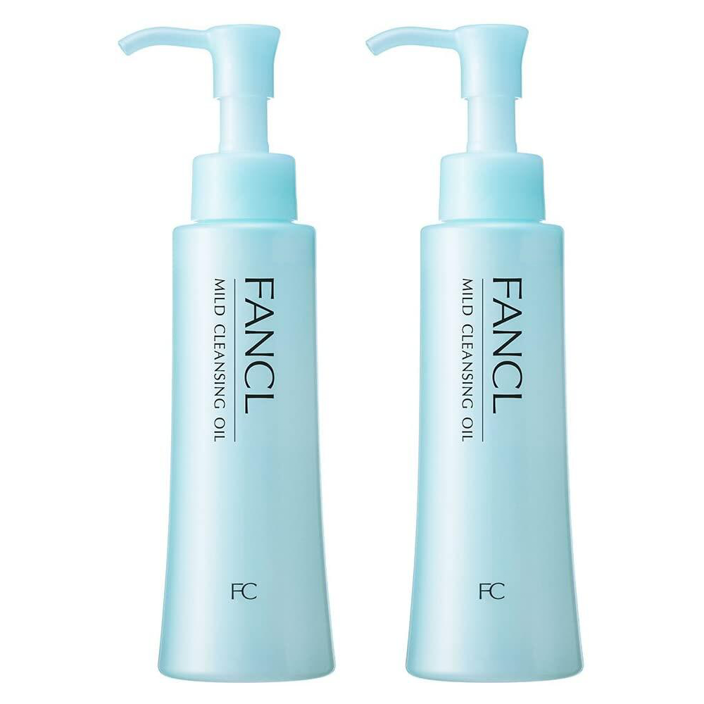 ［In stock］ FANCL Mild Cleansing Oil 120ml x2 / Skincare Cleanser / Makeup Remover  /