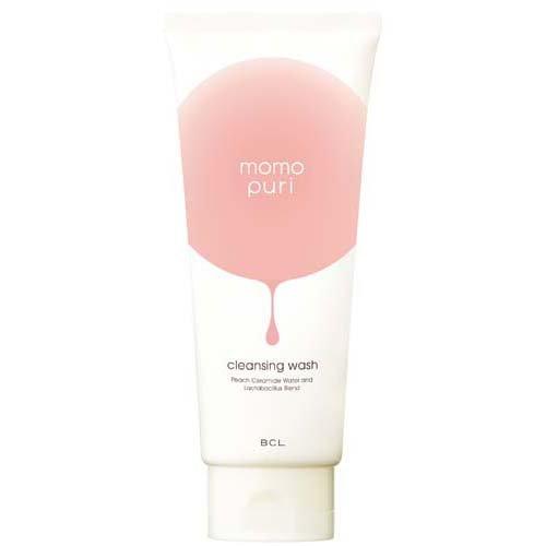 [Japan] BCL momopuri Peach Skin Cleanser Cleansing Milk Peach Cleansing Gel 150g Peach Cleansing Milk 150g