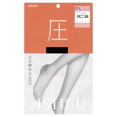 [Japan] ASTIGU Stockings Pantyhose Leg Stockings Tight Stockings Seamless Stockings M~L Black DB.