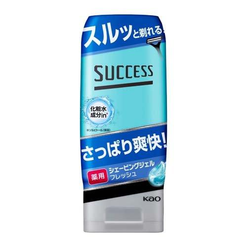 [Japan] KAO SUCCESS Shaving Gel Fresh Brace Gel 180g Multi-Blade Shaving Gel 180g DB