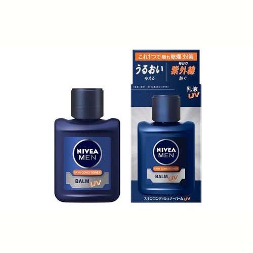 [Japan] NIVEA Men's MEN BALM Moisturizing Skin Care Lotion 110ml Kao Anti-UV Natural Plant Fragrance Ultra Moisturizing Micro Fragrance