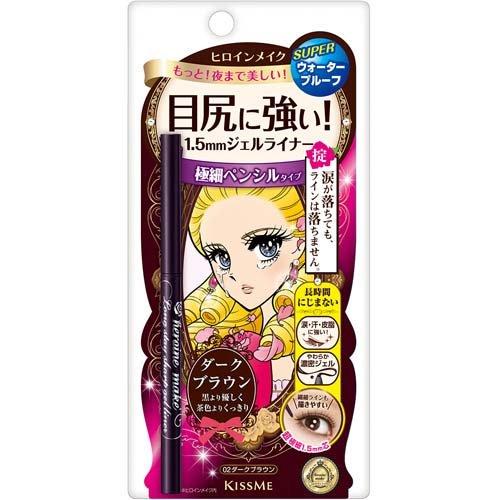 [Japan] KISS ME Long Wear Ultra Fine Gel Eyeliner Eyeliner 0.07g