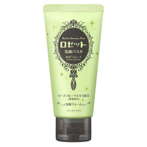 [Japan] ROSETTE WASH PASATA FACE WASH Sea Clay Smooth Pore Brightening Anti-Aging Moisturizing Anti-Acne Ultra Moisturizing Makeup Removing Face Wash 120g