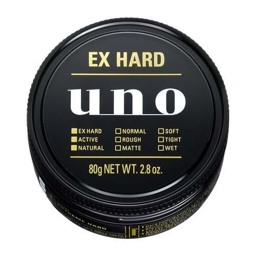 [Japan] Shiseido UNO Hair Wax 80g EX HARD / HARD / WET / MATTE