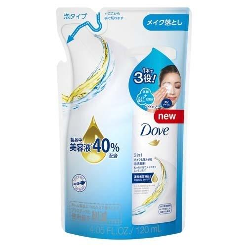 [Japan] Dove 3in1 Foaming Cleansing Foam Removable DB