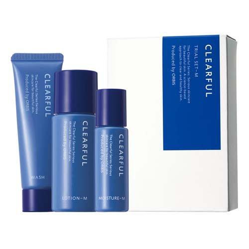 [Japan] ORBIS CLEARFUL Travel Kit Acne Skin Care Trial Set Type M (Anti-Acne Skin Care - Moisturizing) Type L (Anti-Acne Skin Care - Refreshing) Two weeks' supply.