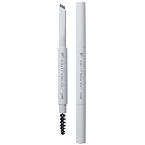 [Japan] ORBIS Mr. Eyebrow Pencil for Men Beard & Eyebrow Beard & Eyebrow Gray Fashion Brown