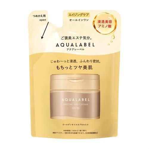 [Japan] Shiseido Aqua Label Special Gel Cream EX Oil Containing Moisturizer Refill Pack 81g DB