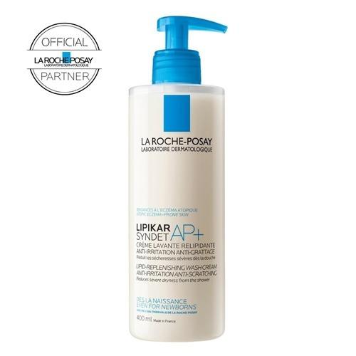 [Japan] la roche-posay skin care water LIPIKAR SYNDET AP+ Face & Body Shower Gel 400ml