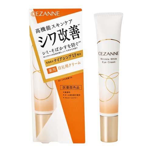 [Japan] CEZANNE Anti-Wrinkle Whitening Eye Cream 20g