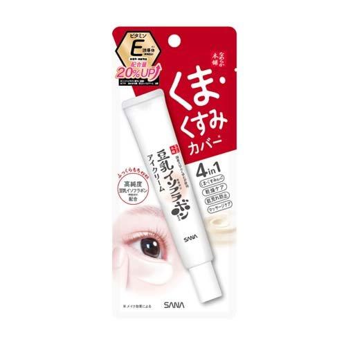 [Japan] SANA Soymilk Moisturizing and Brightening Eye Cream 20g Tokuban Yakuhin Kogyo NAMERAKA Honten