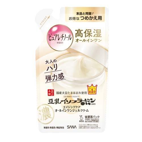 [Japan] SANA Soymilk Firming & Moisturizing Multi-Action Gel Cream N 100g Tokiwa Yakuhin Kogyo NAMERAKA HONPO