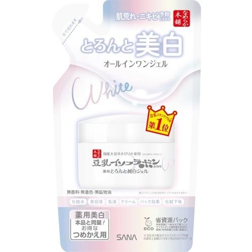 [Japan] SANA Soymilk Brightening Multi-Action Gel Cream 100g Tokiwa Yakuhin Kogyo NAMERAKA HONMAI