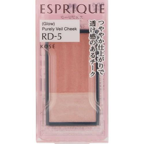 [Japan] ESPRIQUE Pure Radiance Translucent Blush (box sold separately) * Blush, good color, long-lasting, transparent, long-lasting.