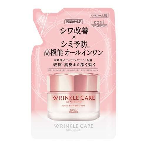 [Japan] KOSE Grace One 7-in-1 Anti-Aging Gel Whitening & Moisturizing Refill Pack 90g