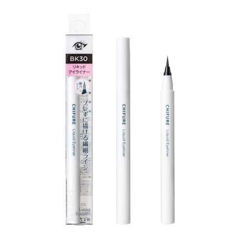 [Japan] CHIFURE Cosmetic Eyeliner Eyeliner Brush Eyeliner BK30 Black BR30 Dark Brown Washable KO