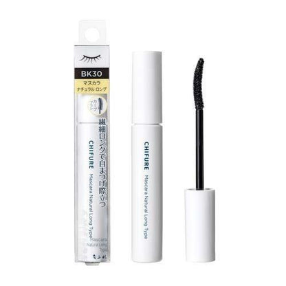 [Japan] CHIFURE Cosmetic Mascara Natural Lengthening Mascara Volumizing Mascara BK30 Black Washable KO