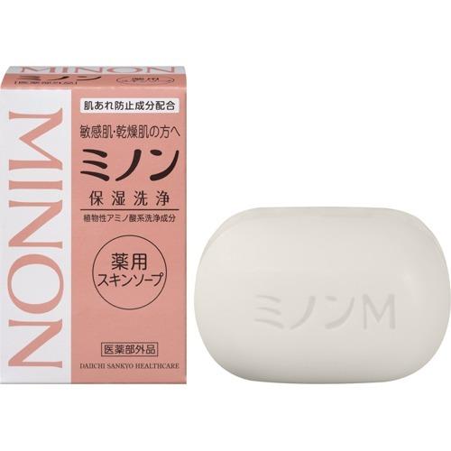 [Japan] MINON Honey Moisturizing Hypoallergenic Soap D Soap 80g / Soap 80g Daiichi Sankyo