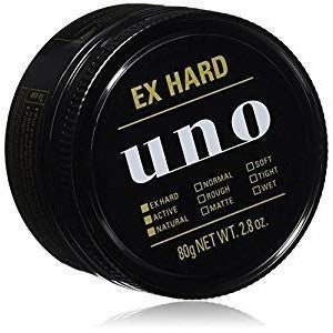 [Japan] Shiseido UNO Hair Wax 80g EX HARD / HARD / WET / MATTE