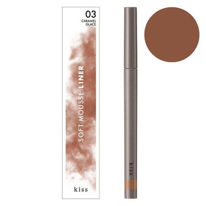 [Japan] kiss Soft Silky Eyeliner Isekan /Eyeshadow Effect /Pearl /High Adhesion /Long Lasting Formulation /Eye Liner