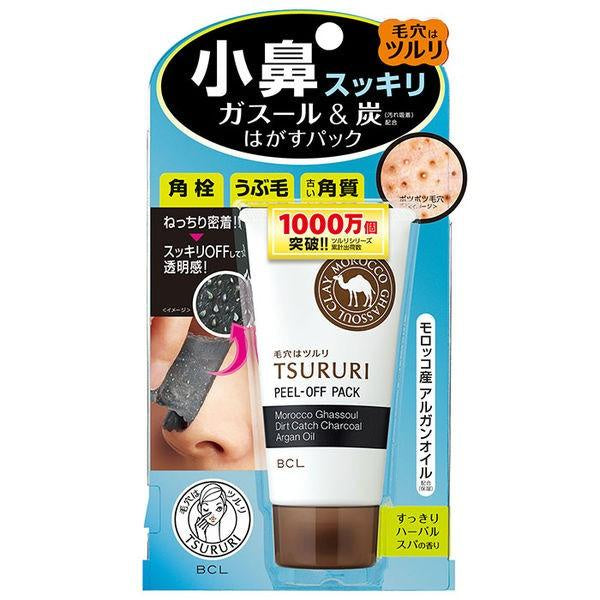 [Japan] Tsururi Close & Refreshing Tear-Off Mask 55g Pores, Cankles, Corns, Blackheads & Acne BCL Acne Dissolving Gel & Scrub 55g Nose Patch