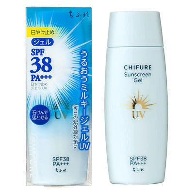 [Japan] CHIFURE Cosmetics Anti-UV Milk Sunscreen Gel Milk Sunscreen Milk 80ml